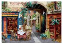 Régi termékek - Puzzle Viktor Shvaiko, Trattoria Tre Marchetti Educa 1000 db + Fix Puzzle ragasztó 12 évtől_0