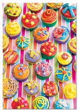 Puzzle 500-dijelne - EDUCA 15549 PUZZLE 500 dielov Howard Shooter, Colorful Cupcakes + FIX PUZZLE LEPIDLO _0