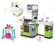 Kuhinje za djecu setovi - Set kuhinja CookMaster Verte Smoby s ledom i kolica sa sladoledom Délices_15