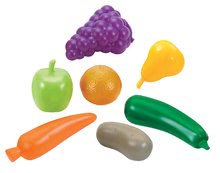 Supermarteturi pentru copii - Coş de cumpărături cu cumpărături 100% Chef Écoiffier cu 7 tipuri de legume și fructe de la 18 luni_0