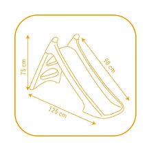 Šmykľavky pre deti  - Šmykľavka Včielka Maja Smoby Toboggan XS s vodou a UV filtrom dĺžka 90 cm od 24 mes_3