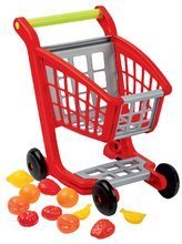 Szupermarketek gyerekeknek - Szett közért Gyümöcsök-Zödségek Organic Fresh Market Smoby bevásárlótáska és bevásárlókocsi élelmiszerekkel_2