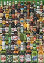 Puzzle cu 1000 de bucăți - Puzzle Beers Educa 1000 de piese de la 12 ani_0