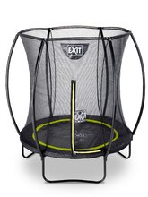 Trambulinok vedőhálóval - Trambulin védőhálóval Silhouette trampoline Exit Toys kerek 183 cm átmérővel fekete_0