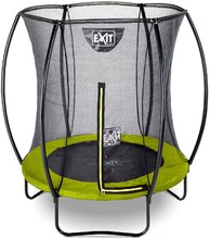 Trampolini con rete di sicurezza - Trampolino con rete di sicurezza Silhouette trampoline Exit Toys rotondo con diametro di 183 cm verde_0