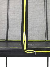 Trampolini con rete di sicurezza - Trampolino con rete di protezione Silhouette trampoline Exit Toys rotondo diametro 244 cm nero_1