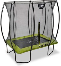Trambuline cu plasă de siguranță - Trambulină cu plasă de siguranță Silhouette trampoline Green Exit Toys 153*214 cm verde_1