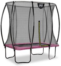 Trampolíny s ochrannou sieťou - Trampolína s ochrannou sieťou Silhouette trampoline Pink Exit Toys 153*214 cm ružová_0