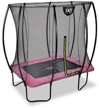 Trampolini sa zaštitnom mrežom - Trampolin sa zaštitnom mrežom Silhouette trampoline Pink Exit Toys 153*214 cm ružičasti_1