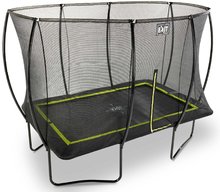 Trambulinok vedőhálóval - Trambulin védőhálóval Silhouette trampoline Exit Toys 214*305 cm fekete_1