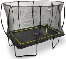 Trampolini con rete di sicurezza - Trampolino con rete di sicurezza Silhouette trampoline Exit Toys 244*366 cm nero_1