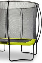 Trampolines avec filet de sécurité - Trampoline avec filet de protection Silhouette trampoline Exit Toys 244×366 cm vert_3