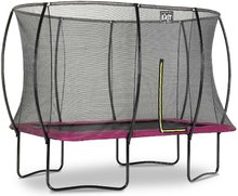 Trambulinok vedőhálóval - Trambulin védőhálóval Silhouette trampoline Exit Toys 244*366 cm rózsaszin_0
