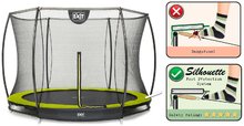 Prizemni trampolini - Trampolin sa zaštitnom mrežom Silhouette Ground Green Exit Toys prizemni promjera 305 cm zeleni_1
