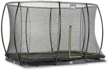 Prizemni trampolini - Trampolin sa zaštitnom mrežom sieťou Silhouette Ground Black Exit Toys prizemni 214*305 cm crni_0