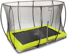 Trampolines au sol - Trampoline avec filet de protection Silhouette Ground Exit Toys 214*305 cm vert_0
