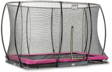 Prizemni trampolini - Trampolin sa zaštitnom mrežom Silhouette Ground Pink Exit Toys prizemni 214*305 cm ružičasti_0