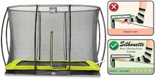 Trampolines au sol - Trampoline avec filet de protection Silhouette Ground Exit Toys 244*366 cm vert_2