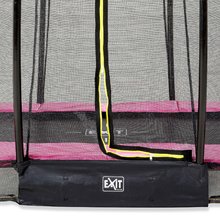 In Ground Trampolines  - EXIT Silhouette ground trampoline 244x366cm with safety net - pink _2