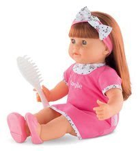 Lutke od 3 godine - Lutka Ambre Mon Grand Poupon Corolle 36 cm s dugom riđom kosom, smeđim trepćućim očima i češljem od 3 godine starosti_0