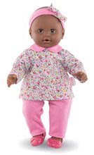 Lutke za djecu od 24 mjeseca - Lutka Lilou Floral Mon Grand Poupon Corolle 36 cm sa smeđim treptajućim očima od 24 mjeseca_0