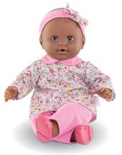 Lutke za djecu od 24 mjeseca - Lutka Lilou Floral Mon Grand Poupon Corolle 36 cm sa smeđim treptajućim očima od 24 mjeseca_1