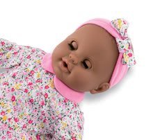 Lutke za djecu od 24 mjeseca - Lutka Lilou Floral Mon Grand Poupon Corolle 36 cm sa smeđim treptajućim očima od 24 mjeseca_2