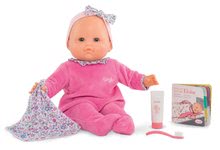 Rutschfahrzeuge Sets - Laufrad Set mit Korb Corolle Comfort Smoby mit Eloise Puppe mit Zubehör 36 cm_3