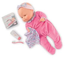 Igrače dojenčki od 24. meseca - Dojenček Eloise Pink gre spati Mon Grand Poupon Corolle 36 cm z modrimi mežikajočimi očkami in 4 dodatki od 24 mes_0
