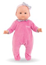 Igrače dojenčki od 24. meseca - Dojenček Eloise Pink gre spati Mon Grand Poupon Corolle 36 cm z modrimi mežikajočimi očkami in 4 dodatki od 24 mes_1