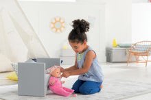 Poganjalci kompleti - Komplet poganjalec s košarico Corolle Comfort Smoby z dojenčico Eloise z dodatki 36 cm_1