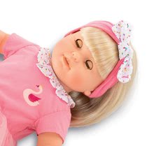 Hračky pre bábätká - Bábika Adele s blond vlasmi Mon Grand Poupon Corolle 36 cm s modrými klipkajúcimi očami a hrebeňom od 3 rokov_2