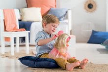 Pour bébés - Poupée Adele aux cheveux blonds Mon Grand Poupon Corolle aux yeux bleus clignants, avec une brosse, 36 cm, dès 3 ans_3