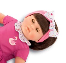 Pre bábätká -  NA PREKLAD - Muñeca Alice con cabello castaño Mon Grand Poupon Corolle 36 cm con ojos marrones parpadeantes y una raya desde los 3 años_2