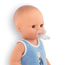Igrače dojenčki od 24. meseca - Dojenček Paul pije lula in se kopa Mon Grand Poupon Corolle 36 cm z rjavimi mežikajočimi očkami in 3 dodatki od 24 mes_5