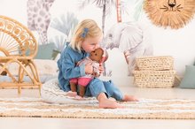 Igrače dojenčki od 24. meseca - Dojenček Lilou Mon Grand Poupon Corolle z rjavimi mežikajočimi očkami 36 cm od 24 mes_3