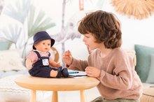 Igrače dojenčki od 24. meseca - Dojenček Augustin Little Artist Mon Grand Poupon Corolle z modrimi mežikajočimi očkami 36 cm od 24 mes_1