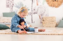 Igrače dojenčki od 24. meseca - Dojenček Augustin Little Artist Mon Grand Poupon Corolle z modrimi mežikajočimi očkami 36 cm od 24 mes_4