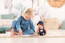 Igrače dojenčki od 24. meseca - Dojenček Augustin Little Artist Mon Grand Poupon Corolle z modrimi mežikajočimi očkami 36 cm od 24 mes_5