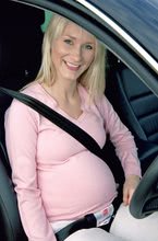 Doplnky na cestovanie - Tehotenský bezpečnostný pás do auta Protectababy® Red castle _2