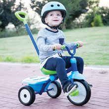 Triciclete de la 15 luni - Tricicletă pliabilă Folding Fun Trike 2în1 Blue smarTrike albastră cu centură de siguranță de la 15 luni_2