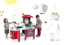 Kuhinje za otroke kompleti - Komplet kuhinja Tefal SuperChef Smoby z žarom in kavnim avtomatom in 3 kuhinjski aparati Tefal_23