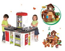 Spielküchensets - Küchenset Tefal Studio XXL Smoby mit magischem Sprudeln und einem Haus für die Baby Nurse Puppe dreiflügelig_23