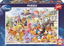 Gyerek puzzle 100-300 darabos - Puzzle Disney Felvonulás Educa 200 db 6 évtől_0