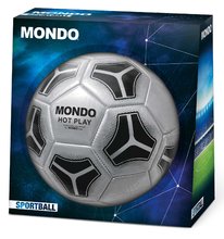 Športne žoge - Futbalová lopta šitá Hot Play Mondo veľkosť 5 váha 400 g MON13453_2