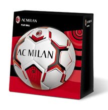 Piłki sportowe - Piłka futbolowa szyta A.C. Milan Pro Mondo rozmiar 5_2