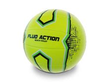 Palloni sportivi - Pallone da pallavolo cucito Beach Volley Fluo Action Mondo grandezza 5_2