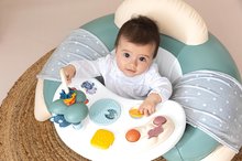 Kindersitze - Ein Sitz mit einem didaktischen Tisch Cosy Seat Little Smoby mit Textilbezug und Funktionen zur motorischen Entwicklung ab 6 Monaten SM140103_0