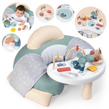 Kindersitze - Ein Sitz mit einem didaktischen Tisch Cosy Seat Little Smoby mit Textilbezug und Funktionen zur motorischen Entwicklung ab 6 Monaten SM140103_8