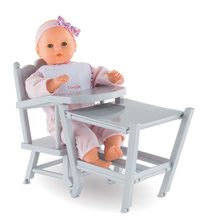 Stoličky pre bábiky - Jedálenská stolička 2v1 Mon Grand Poupon Corolle pre 36-42 cm bábiku od 3 rokov_2